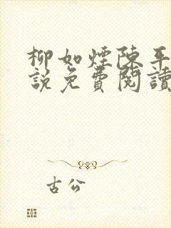 柳如烟陈平安小说免费阅读全文