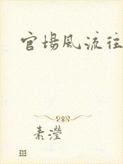 官场风流往事