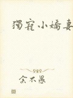 独宠小娇妻