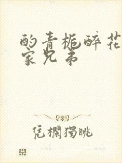 酌青栀醉花阴贺家兄弟