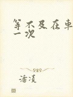 等不及在车里做一次