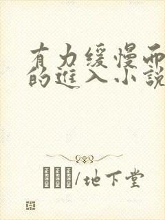 有力缓慢而坚定的进入小说