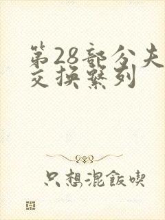 第28部分夫妇交换系列
