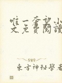 唯一奢望小说全文免费阅读