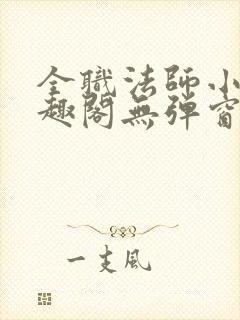 全职法师小说笔趣阁无弹窗无广告