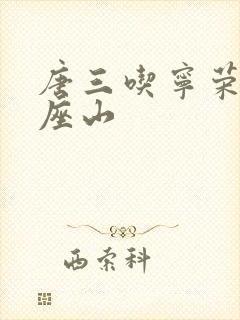 唐三吃宁荣荣两座山