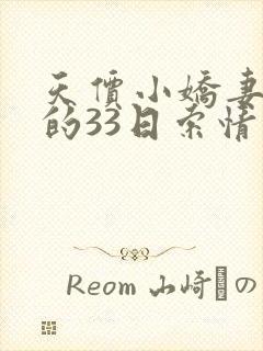 天价小娇妻总裁的33日索情