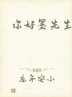 你好墨先生
