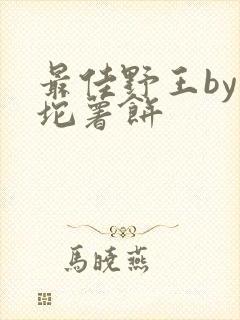 最佳野王by一坨薯饼