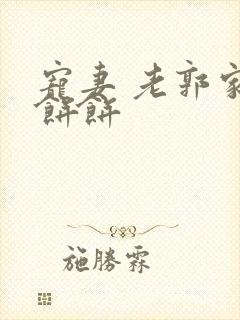 宠妻 老郭家的饼饼