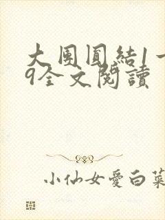 大团圆结1一39全文阅读