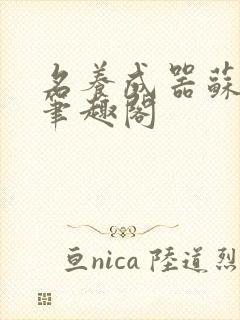 名养成器苏沫沫笔趣阁