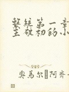 系统第一章给宿主破初的小说