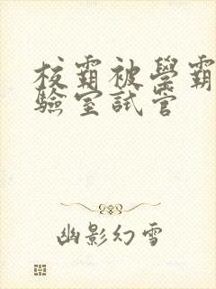校霸被学霸压实验室试管