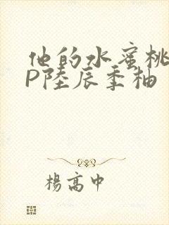 他的水蜜桃POP陆辰季柚