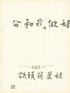公和我做好爽