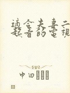 适合夫妻二人一起看的电视剧