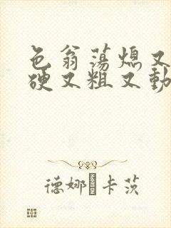 色翁荡熄又大又硬又粗又动态图