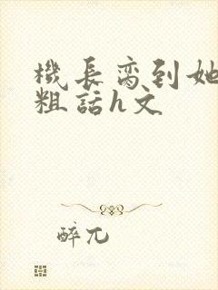 机长脔到她哭h粗话h文