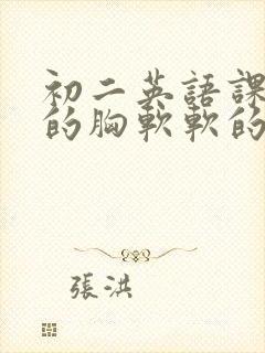 初二英语课代表的胸软软的