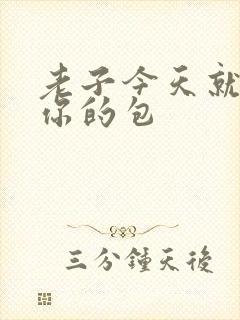 老子今天就要开你的包