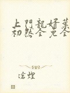 上门龙婿叶辰萧初然全免全集