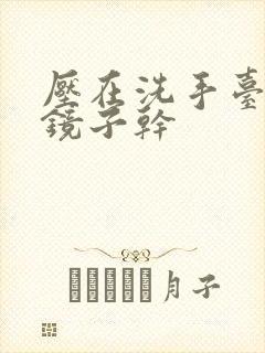 压在洗手台看着镜子干