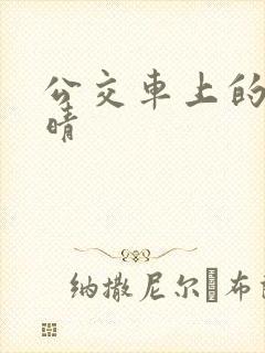 公交车上的诗请晴