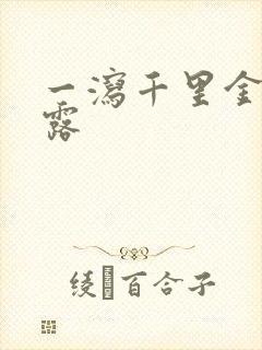 一泻千里金银花露