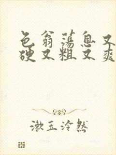 色翁荡息又大又硬又粗又爽