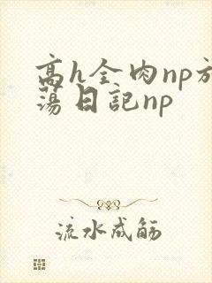 高h全肉np放荡日记np