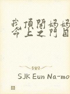 我顶开妈妈的生命上之门目录