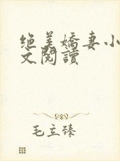 绝美娇妻小说全文阅读