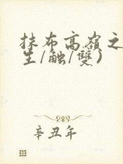 抹布高岭之花(生/触/双)