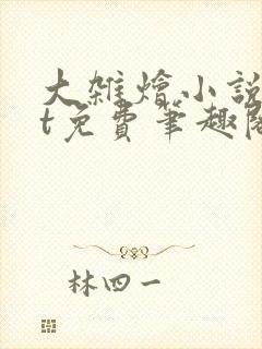 大杂烩小说txt免费笔趣阁