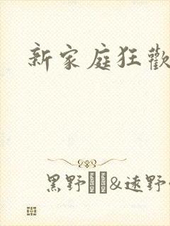 新家庭狂欢小说