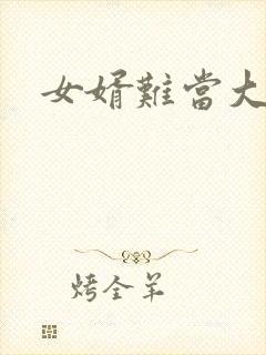 女婿难当大结局