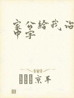 家公给我治疗5中字