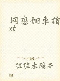 网恋翻车指南txt