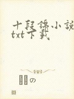 十段锦小说全本txt下载