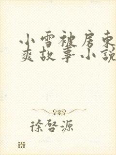 小雪被房东的好爽故事小说