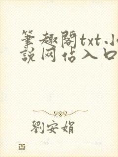 笔趣阁txt小说网站入口