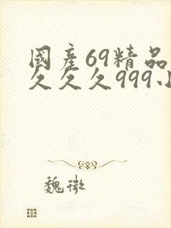 国产69精品久久久久999小说