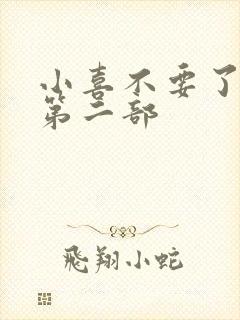 小喜不要了好大第二部