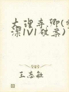 大理寺.卿(双洁1V1破案)