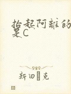 抬起阿离的腿就是C