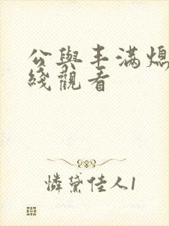 公与丰满熄4在线观看