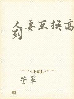 人妻互换高h系列