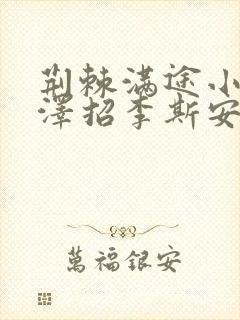 荆棘满途小说李泽招李斯安