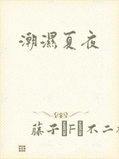 潮湿夏夜